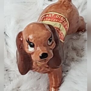 *RARE* Vintage Disney Lady and the Tramp figurine